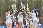 WLax vs RWU  Wheaton College Women’s Lacrosse vs Roger Williams University. - Photo By: KEITH NORDSTROM : Wheaton, Lacrosse, LAX
